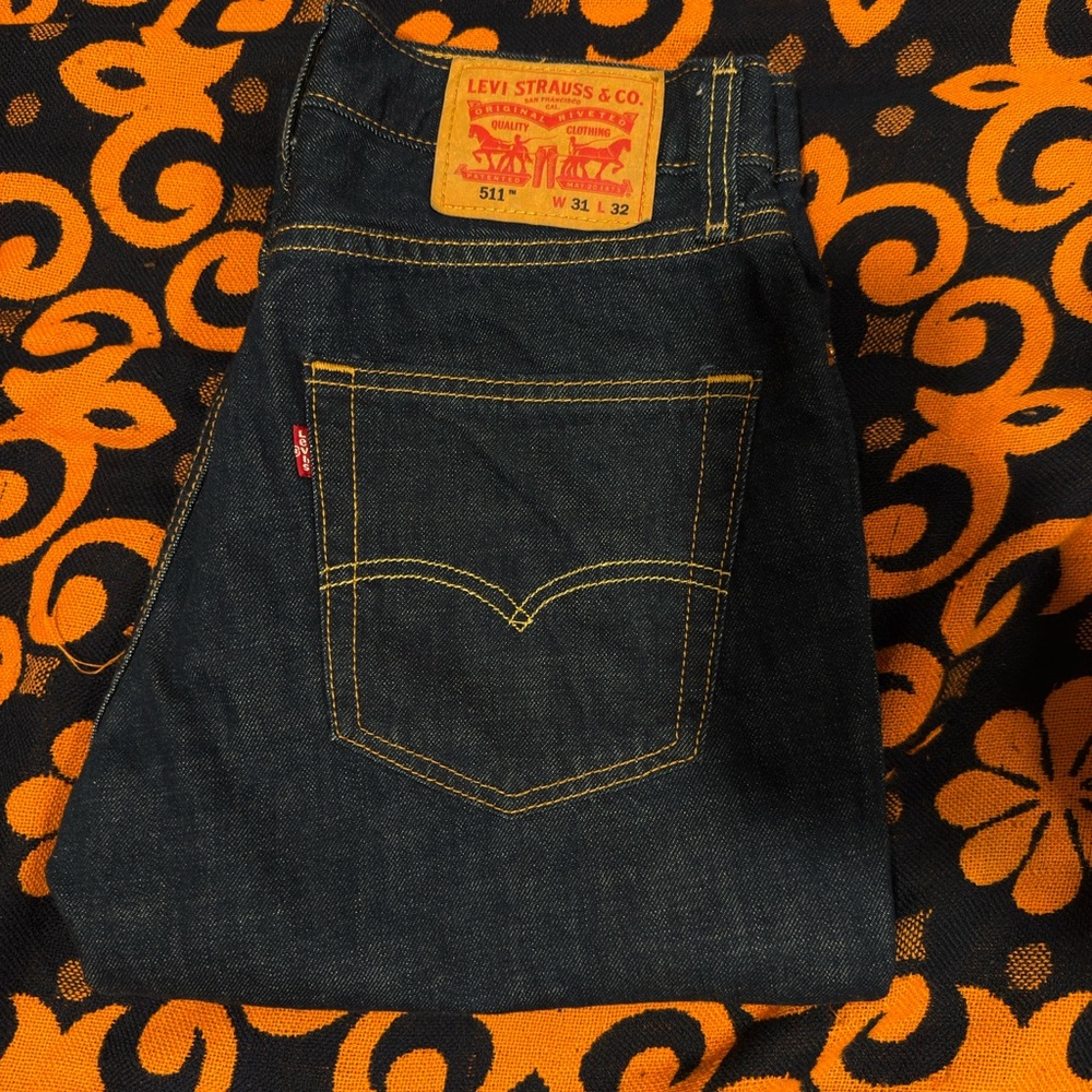 Levi's 511 Men's Dark Blue Slim Jeans